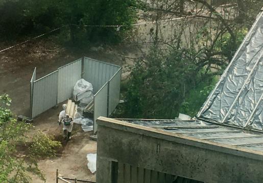 2023. Démolition des entrepôts du 