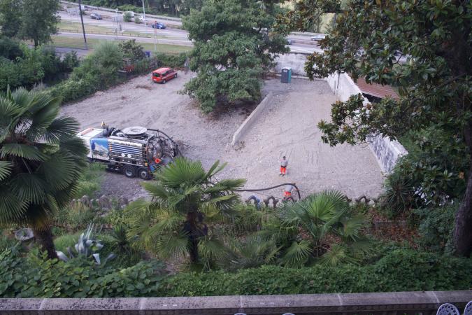 2023. Démolition des entrepôts du 